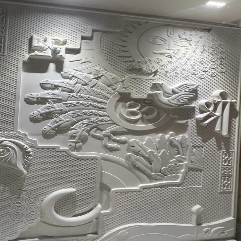 Stone wall work  